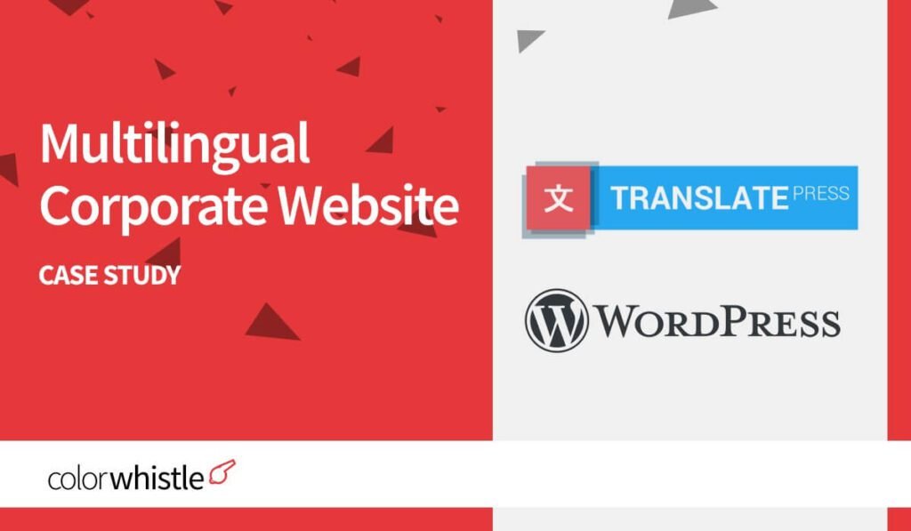 Multilingual Corporate Website – WordPress & TranslatePress