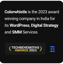 WordPress services,digital strategy and SMM awards - Novaito (techbehemoths 2023)