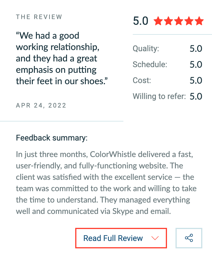 Our Working Relationship Client Reviews - Novaito